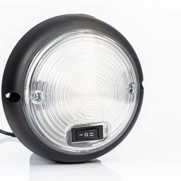 LED Innenbeleuchtung | schwarz | mit Schalter | 12-24v | 4000K | B10DS-143Z