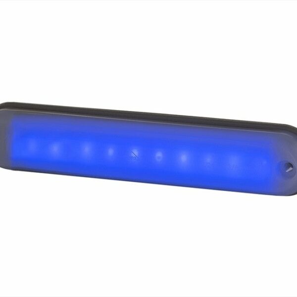 LED Innenleuchte kompakt - blau - 15lm - 12-24v | BG-1400B