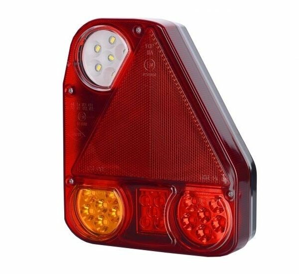 Rechts | LED Rücklicht | 12-24v | mit Schiebeanschluss | VC-2802