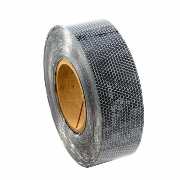 Reflektierendes Band V-6701B Weiß (Rolle 50m.) ECE-104 Klasse C | D12715