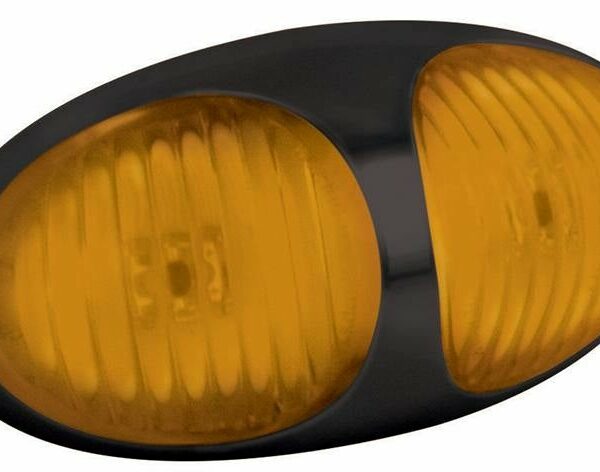 LED Begrenzungsleuchte Gelb 12/24V 0,3m Kabel | 37AM2P