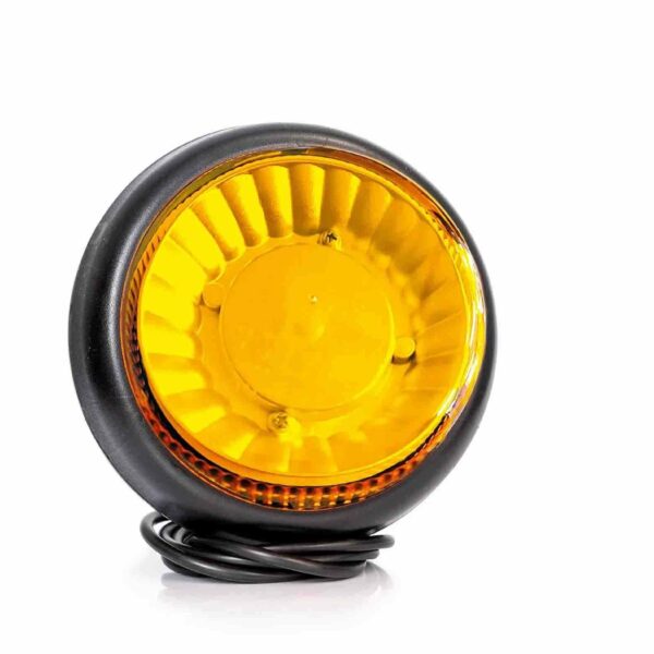 R65 LED blitzer, Doppelblitz, 1-Schraube, 12-24V 1,5m Kabel | S10ZL432