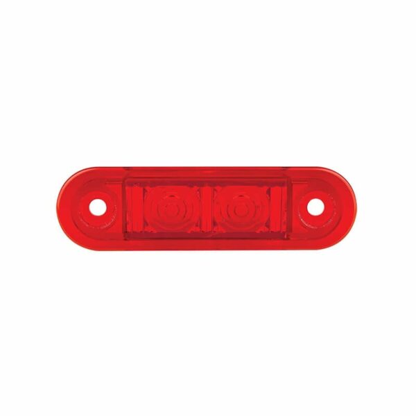 LED Begrenzungsleuchte Rot Einbau 12/24V 0,2m Kabel