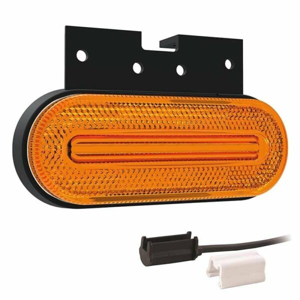 LED Begrenzungsleuchte Gelb 12/36V 1,5mm² Anschluss | M10MV-770A