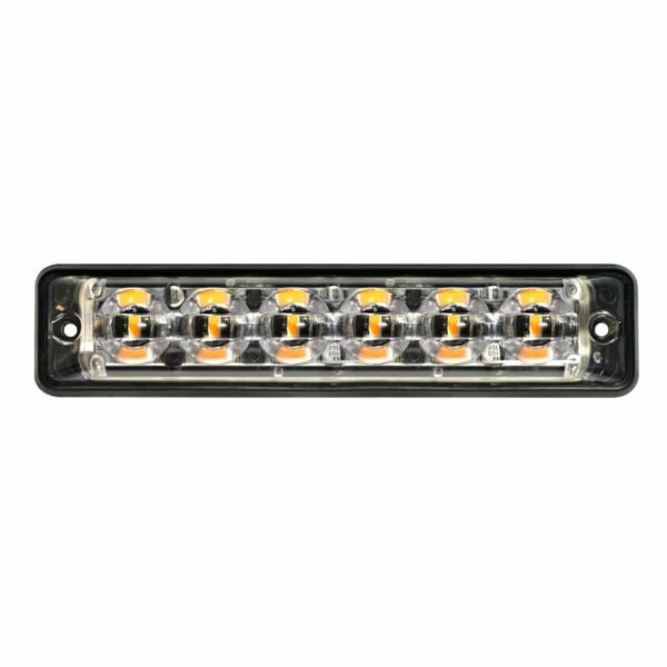 LED blitzer 6 LEDs | R65 | ultraflache Slimline | amber | 10-30v | S11F6002