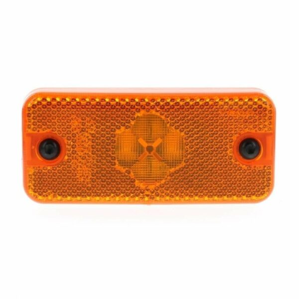 LED Markierungsleuchte amber| 24V | 2-PIN AMP Stecker JPT | Renault/Volvo | 198650