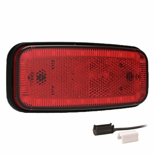 LED Begrenzungsleuchte Rot | 12/36V | 1,5mm² Anschluss. | MV-1220R