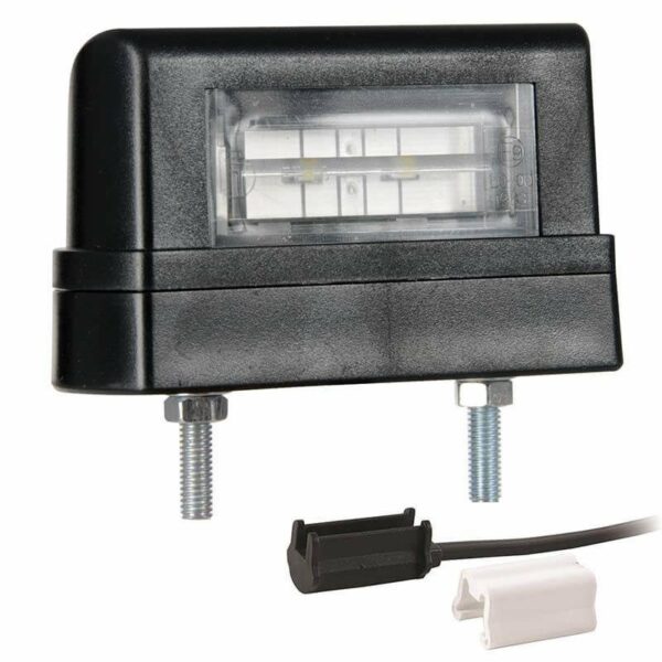 LED Kennzeichenleuchte | 12-36v | mit Stecker 0,75mm². | M10KV-310H