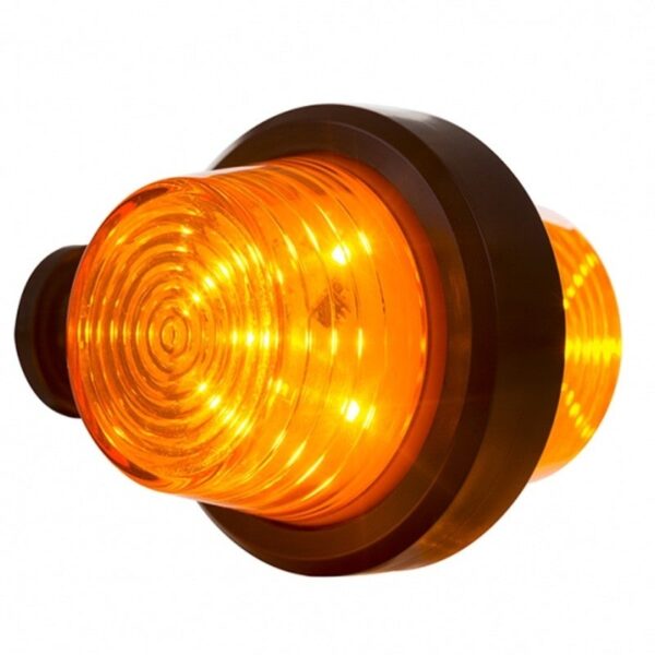 LED Pendelleuchte amber | kurzer Stiel | klare Linse | 12-24v | MB-1010A
