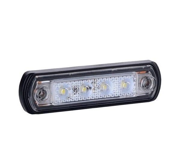 LED Markierungsleuchte Weiß 12/24v 50cm Kabel | MV-5200W