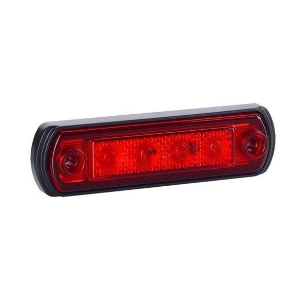 LED Markierungsleuchte Rot 12/24v 50cm Kabel | MV-5200R