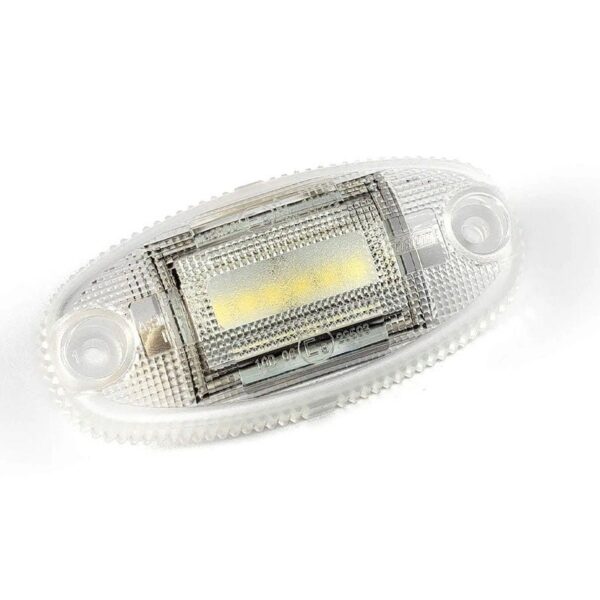 LED Markierungsleuchte weiß 12-24v 15cm Kabel | MV-6800W