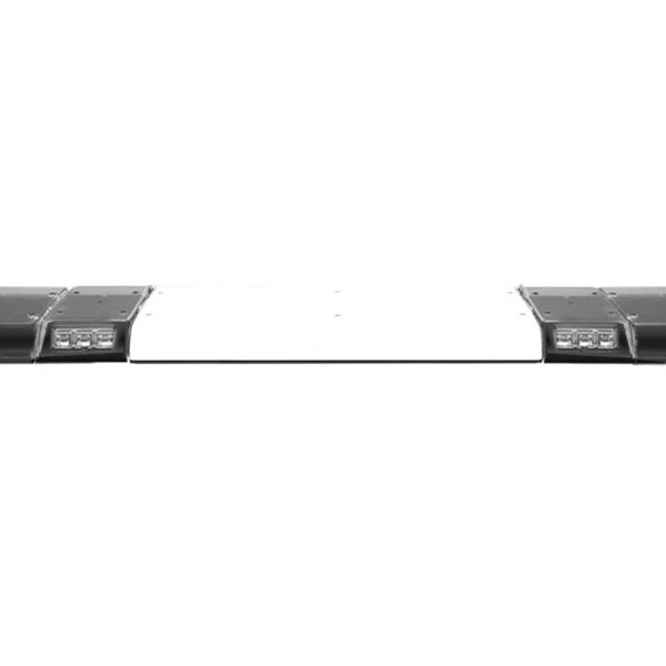 LED Blitzleiste | Warnbalken amber | 12er Serie | ECE-R65 amber | weiße Mitte | 1524mm | 12-30991-E
