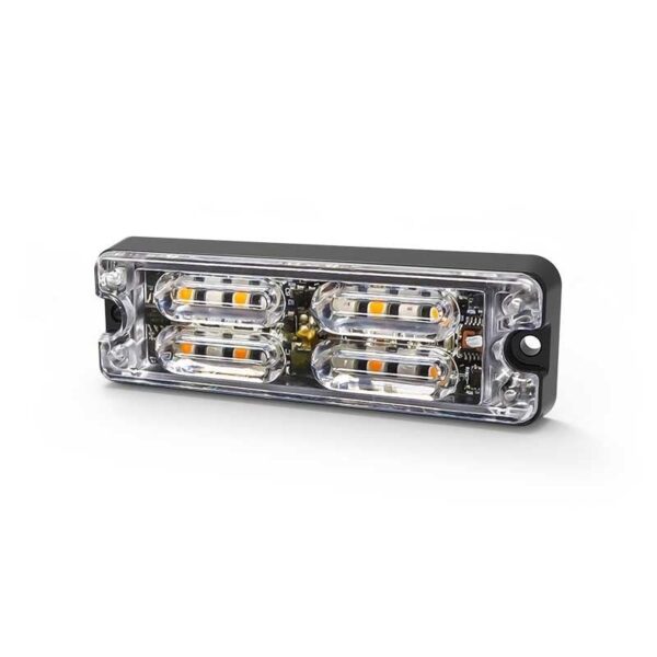 LED R65 Blitzer amber 12LEDs 12-24v | ED3511A