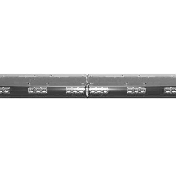 LED Blitzleiste | Warnbalken amber | 12er Serie | ECE-R65 amber | transparent | 1219mm | 12-30009-E