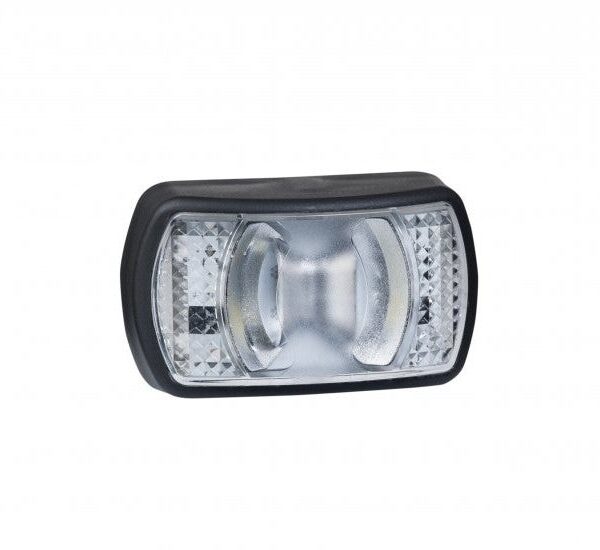 LED Markierungsleuchte Neon Weiß kompakt 12/24v 50cm Kabel | MV-3390W