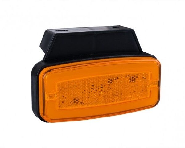 LED Markierungsleuchte Gelb inkl. Halterung 12/24v 50cm Kabel | MV-4950A