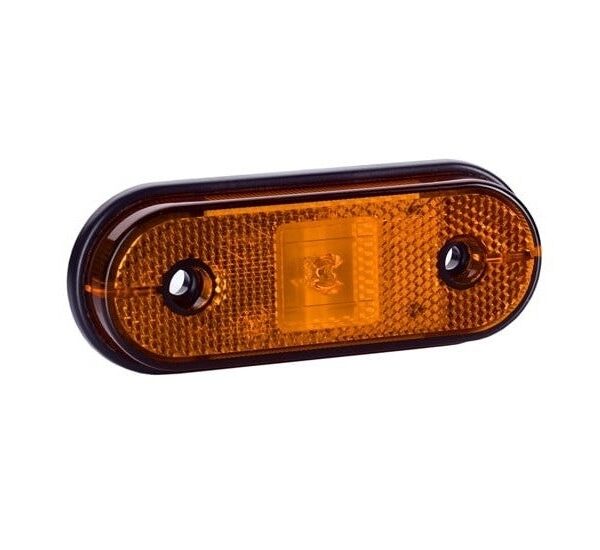 LED-Markierungsleuchte, bernsteinfarben, 12–24 V, 10 m. Kabel | MV-6400A-10M