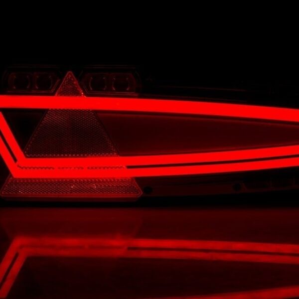 LED Neon Rücklicht links (NON-3-eckig) 12-24v 1.5m. Kabel | VC-5051