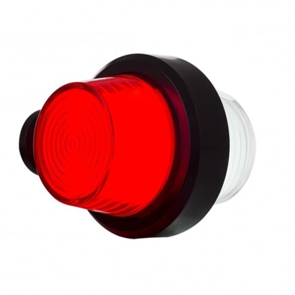 LED Lampe mit schwedischer Breite | kurzer Stiel | mattierte Linse | 12-24v | MB-1020RW