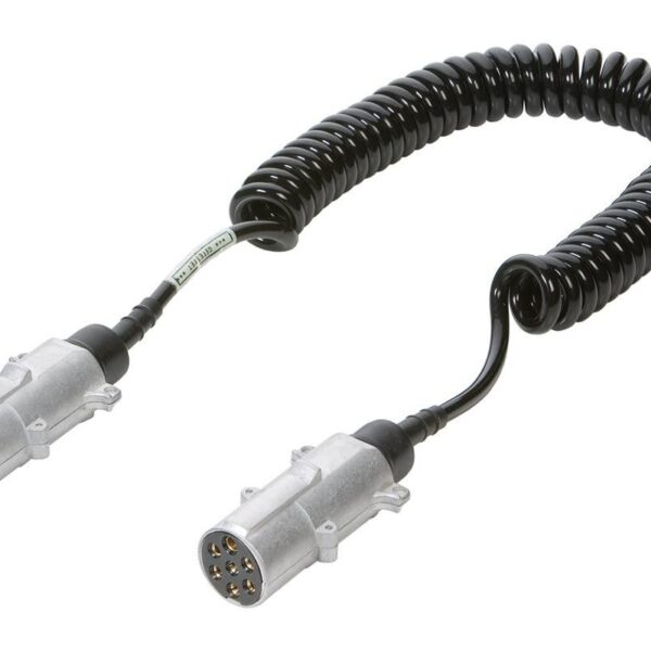 Spiralkabel 24N 7P ISO1185 3,5m. Metall | D14313