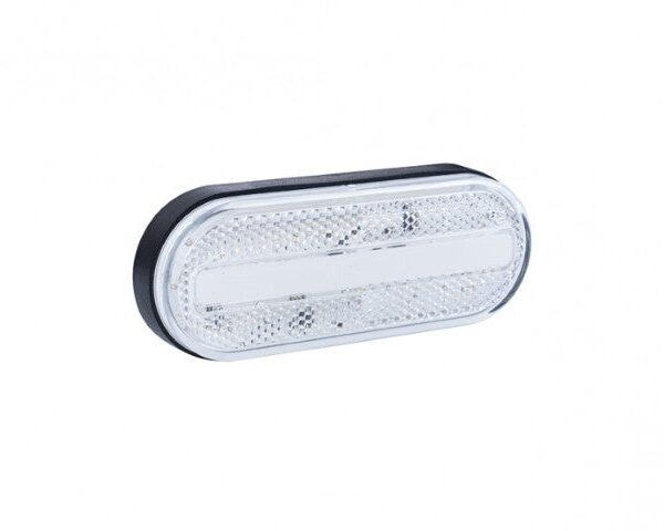 LED Markierungsleuchte Weiß 12/24v 50cm Kabel | MV-5000W