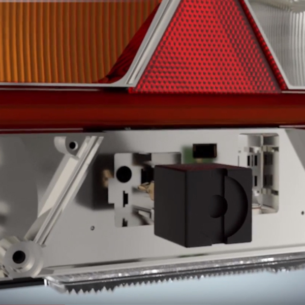 Rückfahrscheinwerfer-Alarm | Kingpoint-Lampe | VA-1000BS