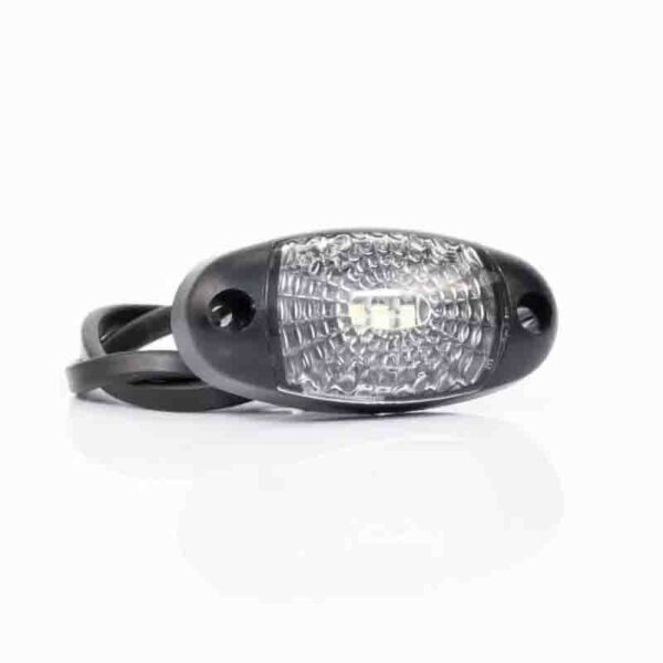 LED Markierungsleuchte Weiß 12/24v 50cm Kabel mit 1.5 Konn. | MV-5420W