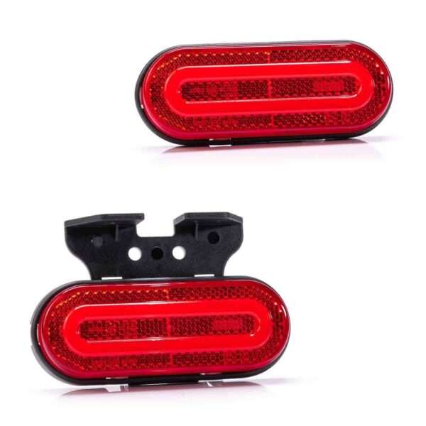 LED Neon Markierungsleuchte Rot 12/24v 50cm Kabel