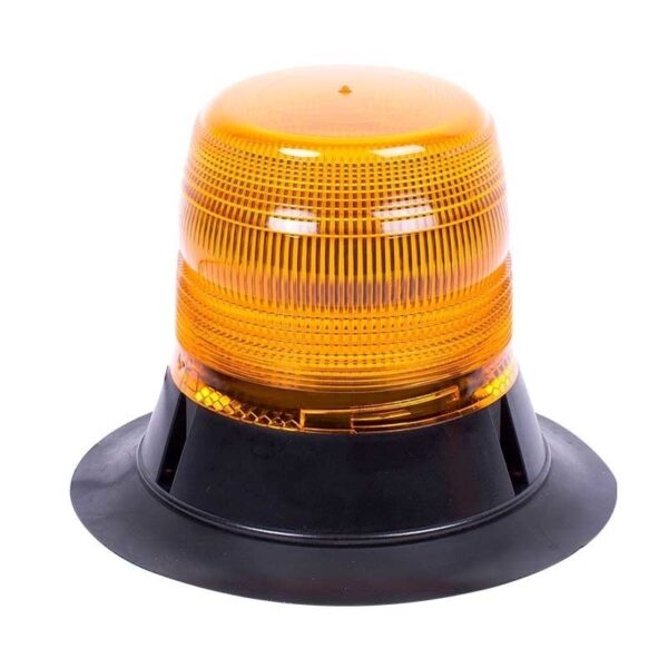 LED Rundumleuchte | amber | 12-24v | R65 | 1-Schraube flexi 400 Serie | V11057
