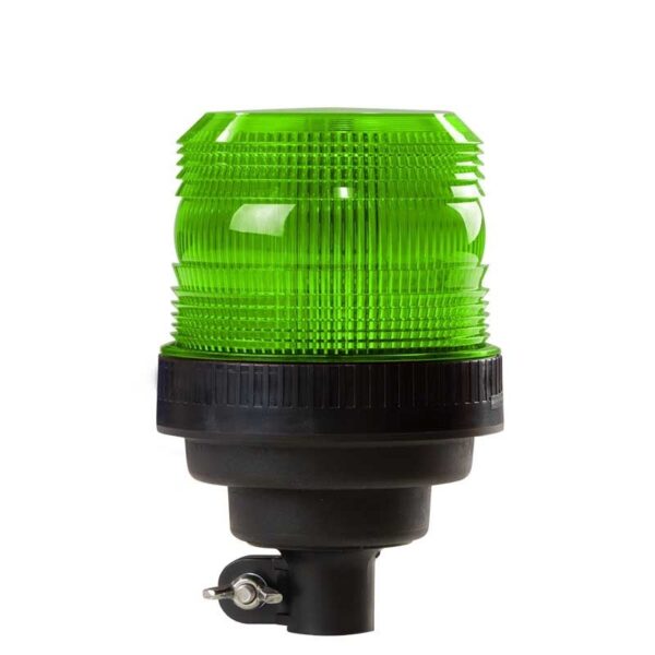 LED R65 Rundumleuchte grün | 12-24 V | Mini DIN-Flexi ECCOLED | EB5006G