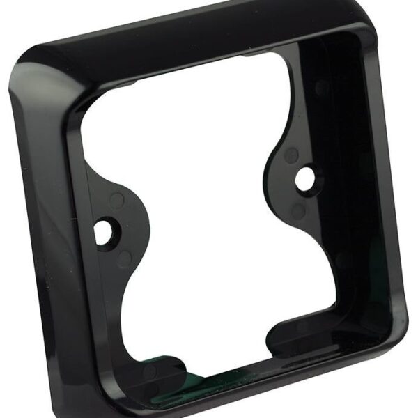 Einzelne schwarze Halterung | Serie 100 | 100B1B