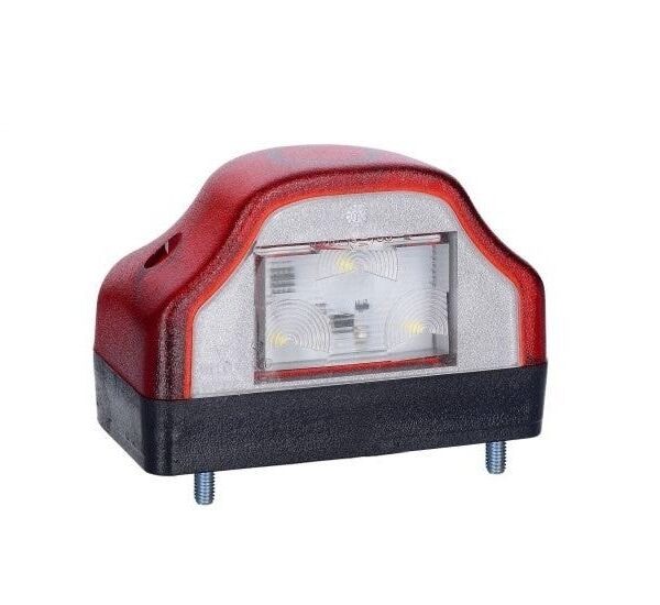 LED Kennzeichenleuchte inkl. Roter Begrenzungsleuchte 12/24v