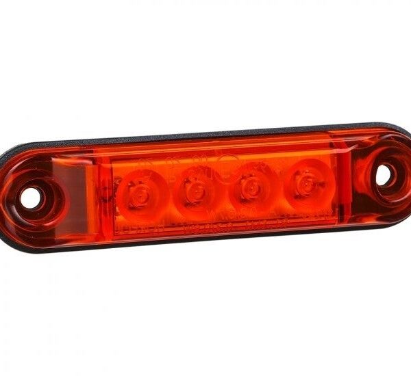 LED Markierungsleuchte Rot 12/24v 50cm Kabel | MV-4400R