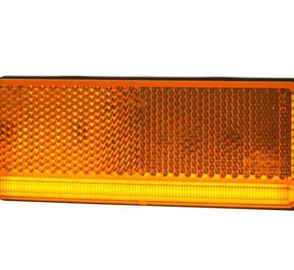 LED Markierungsleuchte Neon Gelb 12/24v 50cm Kabel | MV-3200HA