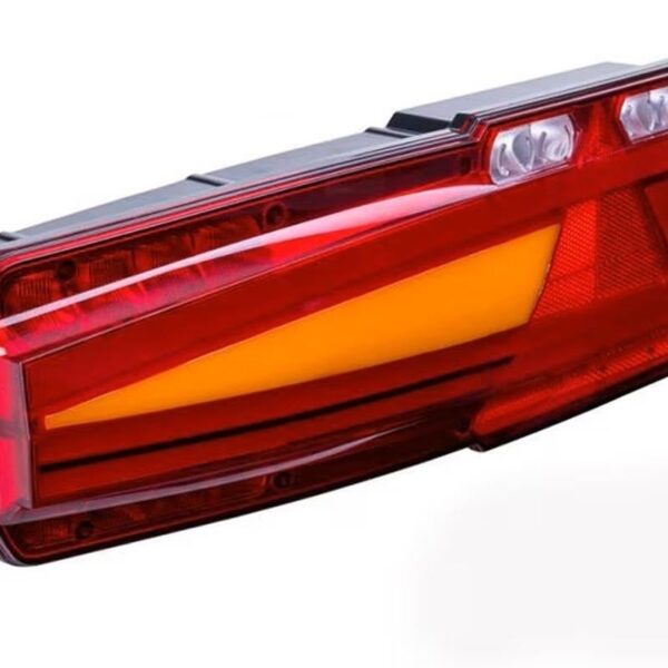 LED Trailer Neon Anhängerleuchte links 12-24v 7-PINs AMP | VC-5001B7