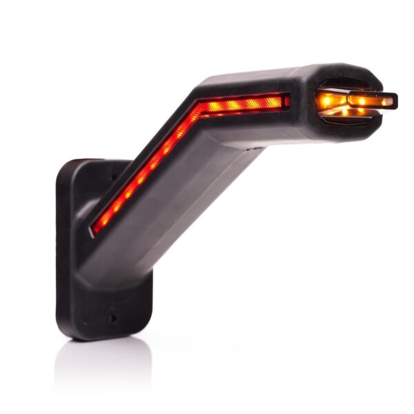 LED Seitenmarkierungsleuchte rechts exkl. Blinker, dunkle Linse 12-24 V