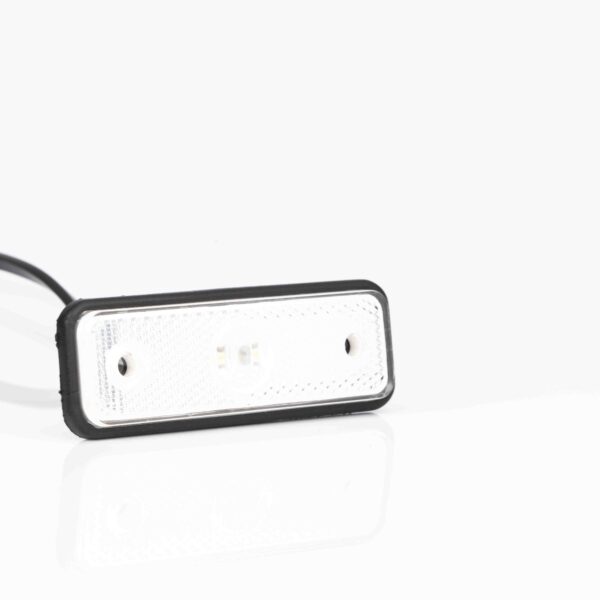 LED Markierungsleuchte Weiß 12/24v 50cm Kabel mit 0,75 conn. | MV-2910W