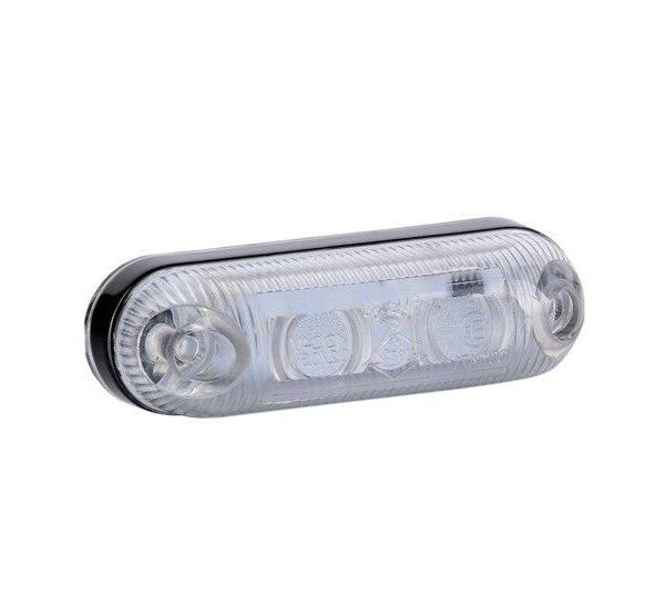 LED Markierungsleuchte Weiß 12/24v 50cm Kabel | MV-4000W