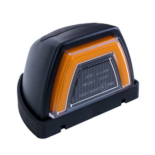 LED-Oberleuchte Neon-Bernstein 12–24 V, 50 cm Kabel