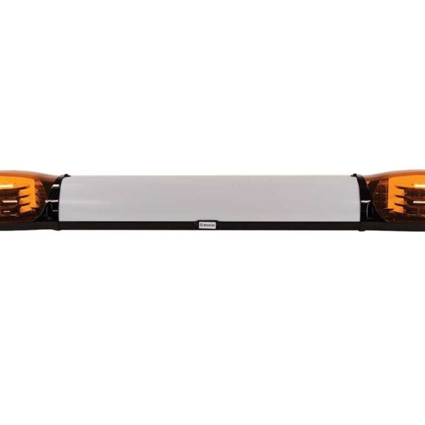 6er-Serie R65 LED Blitzleiste | Warnbalken gelb, verl. Midden, 2 Mod. 1250m | A6662.200.LDV