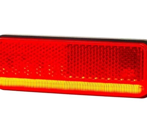 LED Markierungsleuchte Neon Rot 12/24v 50cm Kabel | MV-3200R