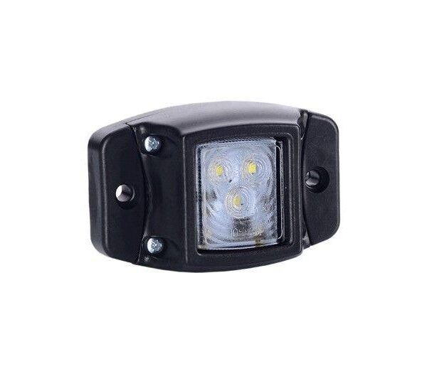 LED Markierungsleuchte Weiß inkl. Halterung 12/24v 50cm Kabel | MV-4100W