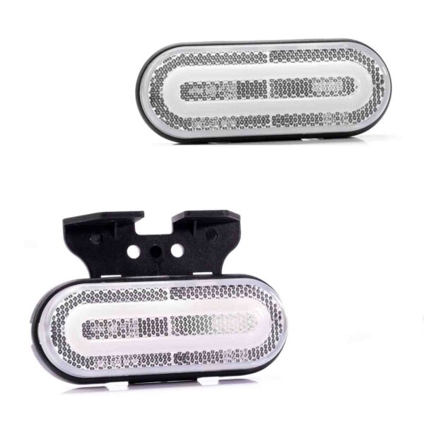 LED Markierungsleuchte Weiß 12/24v 50cm Kabel | MV-2770W