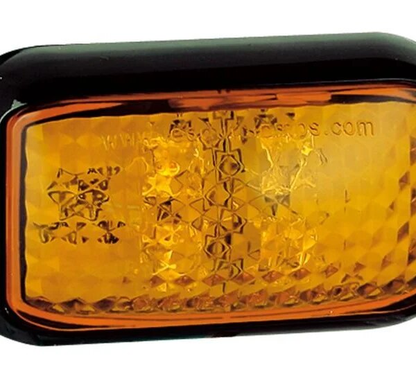 LED-Seitenblinker amber | 12-24v | 40cm. Kabel | 35AME