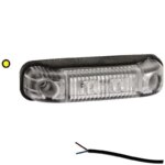 LED Umrissleuchte amber | 12-24v | 50cm Kabel | M10MV-500A