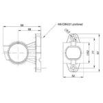 Rechts | LED Begrenzungsleuchte | kurzer Griff | 12-36v | 1.5mm². Stecker | M10BV-922RWA – Bild 4