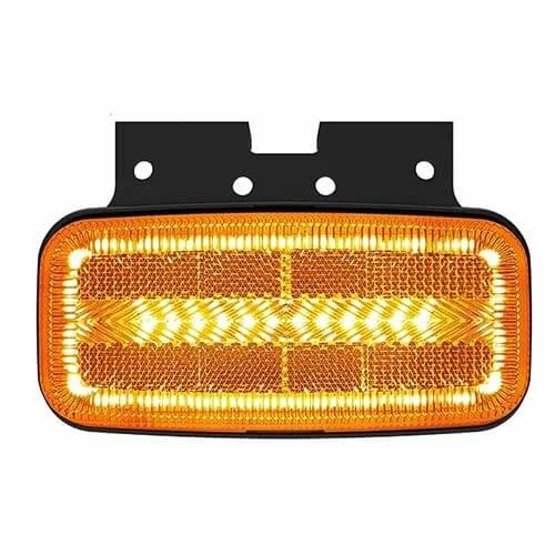 LED Seitenmarkierungsleuchte mit Blinklichtfunktion | 12-36v | 50cm Kabel | M10ZK-250A