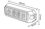 LED Blitzer 4 LED | amber | 12-24v | S07F4001.1 – Bild 2