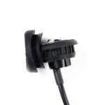 LED Markierungsleuchte amber mit Blitzer R65 12-24v 200cm Kabel – Bild 5